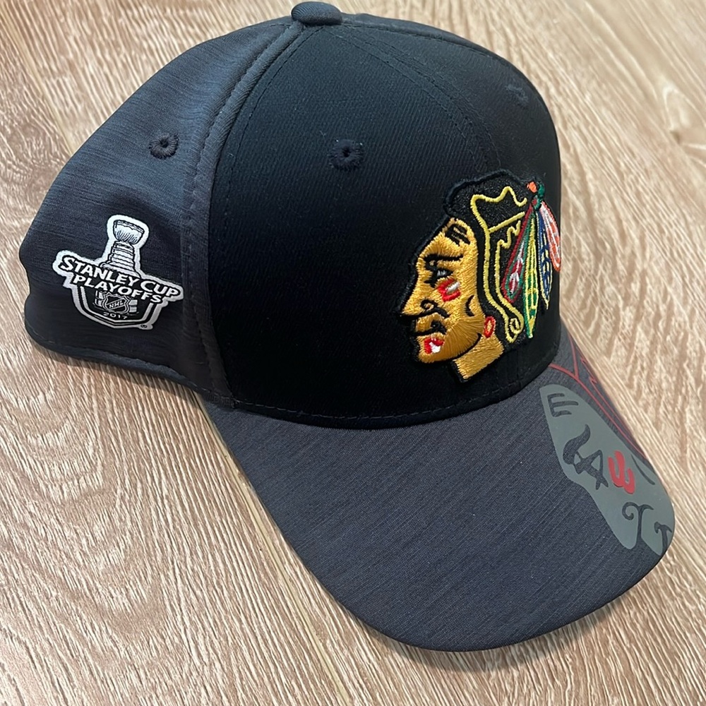 STANLEY CUP PLAYOFF 2017 BLACKHAWKS CAP